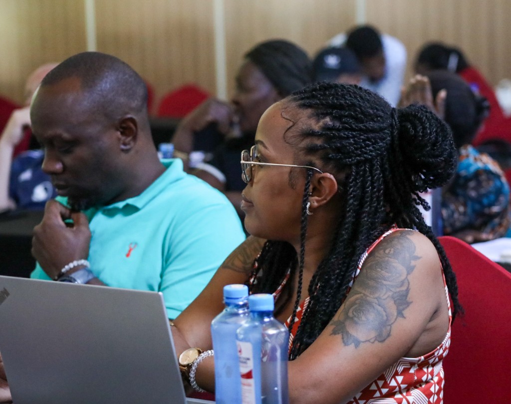 Participants in a collaborative session in Awelo